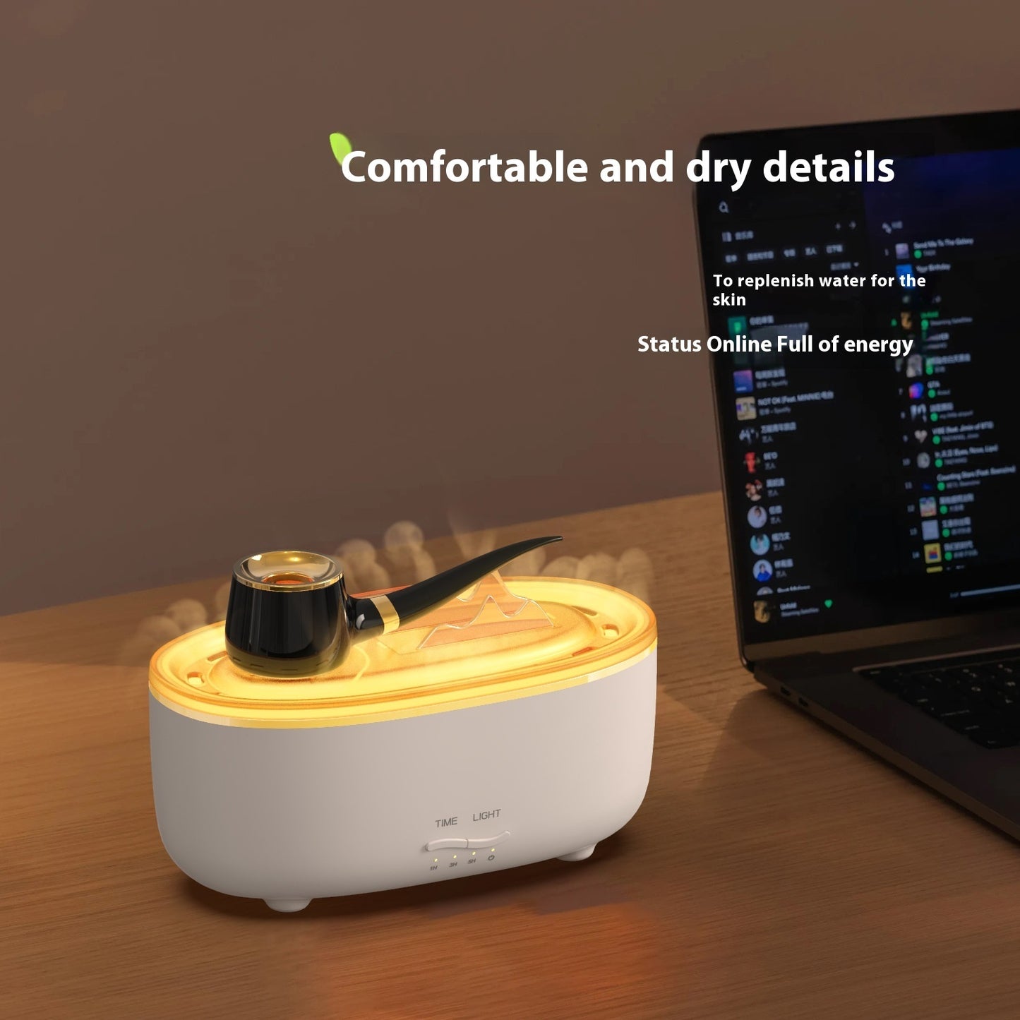 Creative Tobacco Pipe Aroma Diffuser