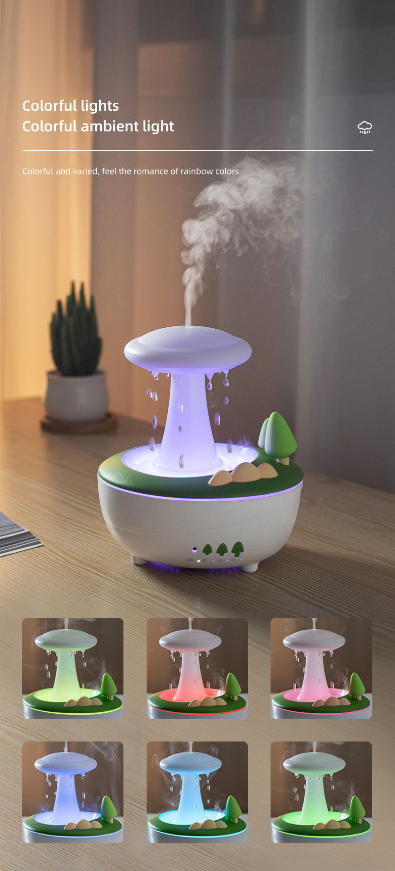 Fashion Personality Forest Mushroom Aroma Diffuser