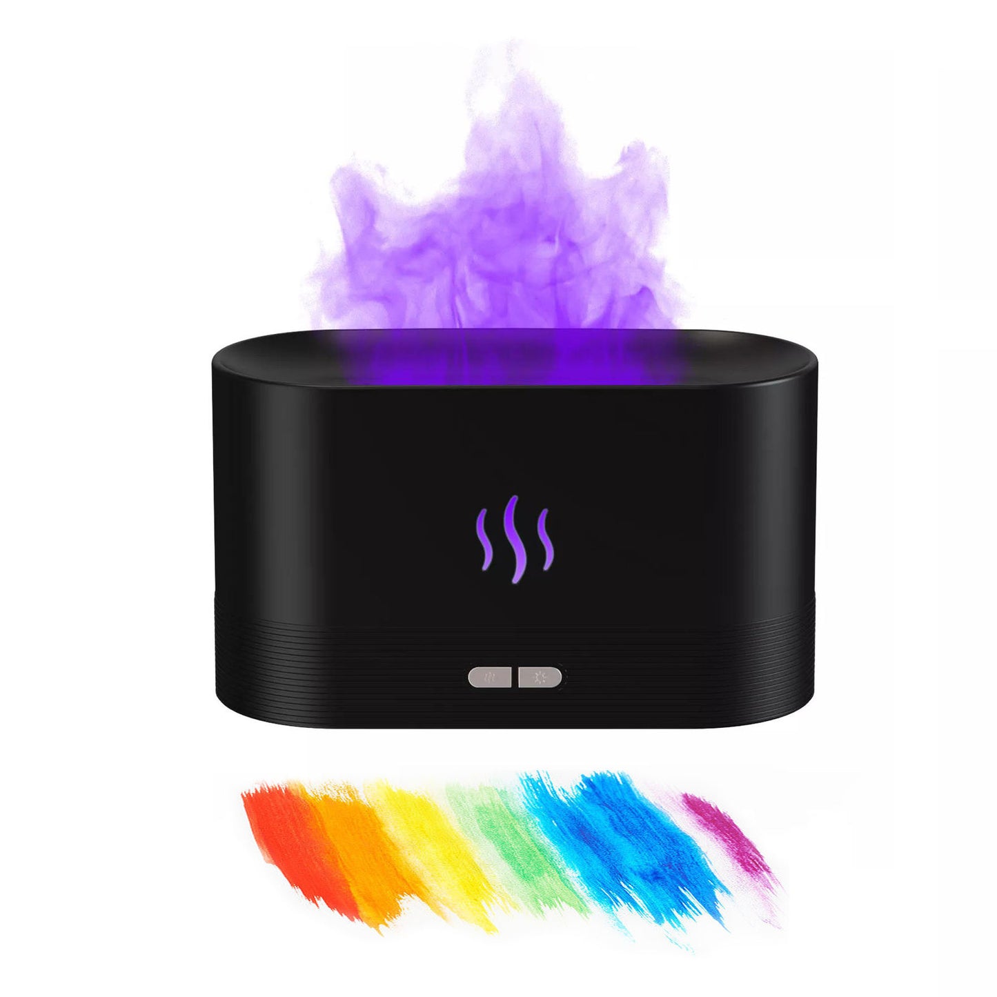 Led Colorful Flame Diffuser