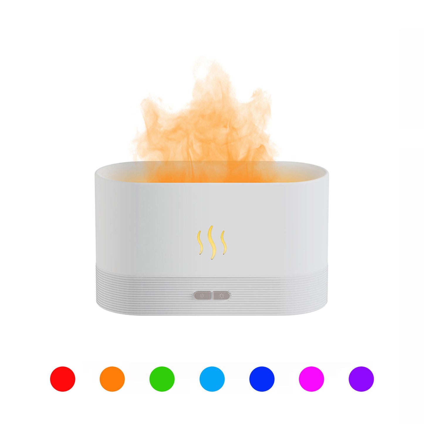 Led Colorful Flame Diffuser