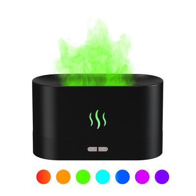 Led Colorful Flame Diffuser